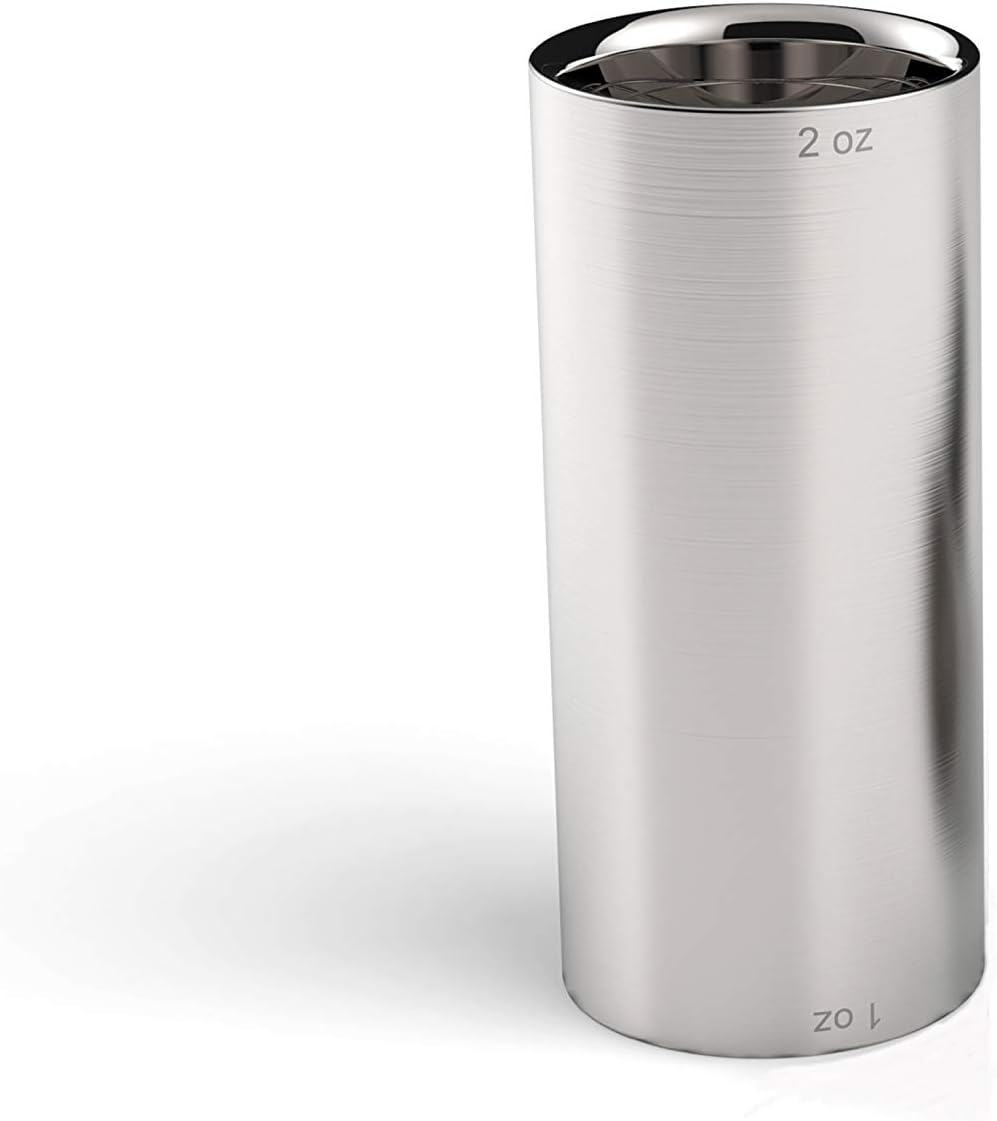 Herramienta bartending doble pared 1-2oz acero inox