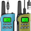 Walkie Talkies para niños 2en1 recargables largo alcance