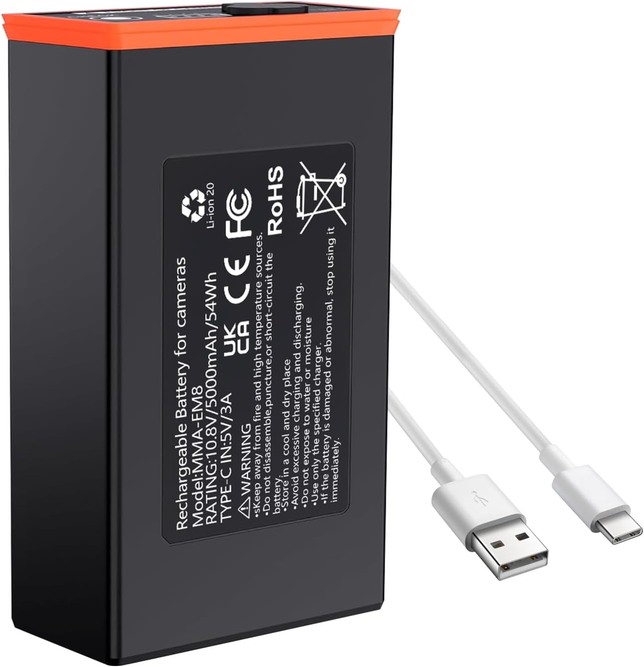 Batería recargable 5000mah para Moultrie Edge 2