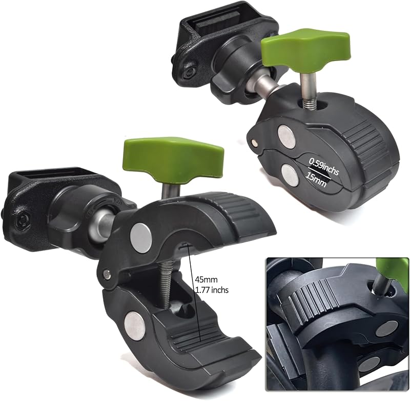 Soporte abrazadera walkie talkie clip motocicleta