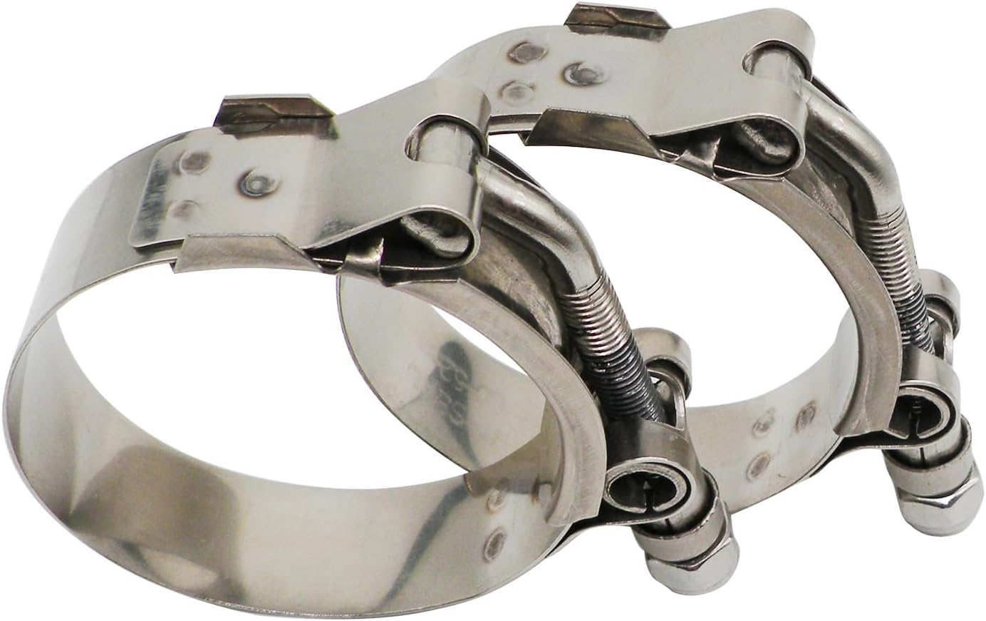 Abrazadera manguera perno T acero inox 1.25" 35-40mm