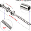10 Tacos Roscados Acero Inox T316 para Barandilla Cable 1/8