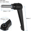4 Manijas Palanca Acero Inox M10x1.18pulg Ajustables