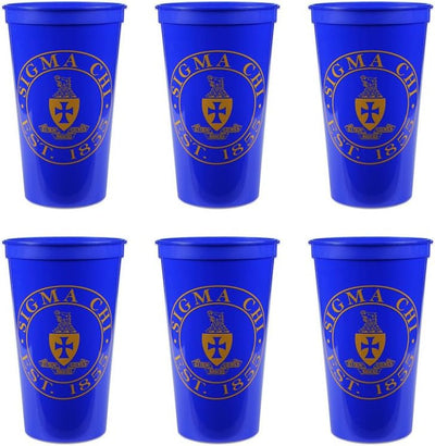 Set 4 Tazas Plástico para Estadio
