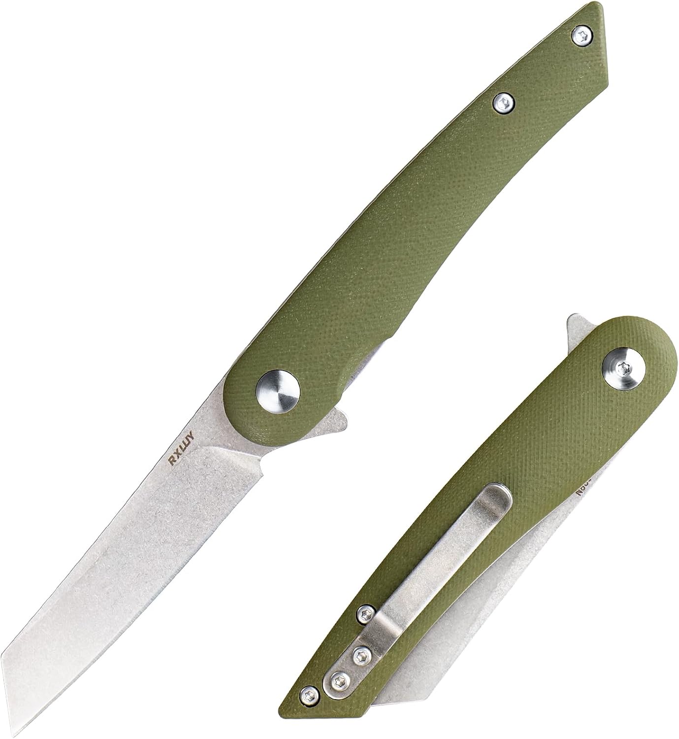 Cuchillo plegable 2.79pulg acero 14c28n mango micarta