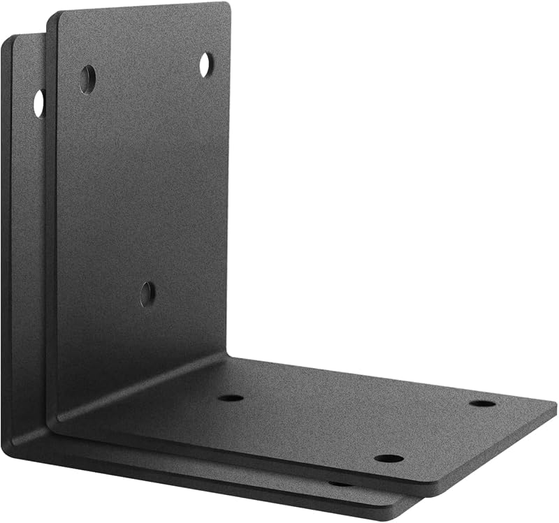 2 Soportes L 6x5" para Marcos Madera 90 Grados