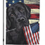 Bandera 4 de Julio doble cara 12x18" exterior