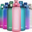 Botella agua Tritan sin BPA 30oz tapa flip reutilizable