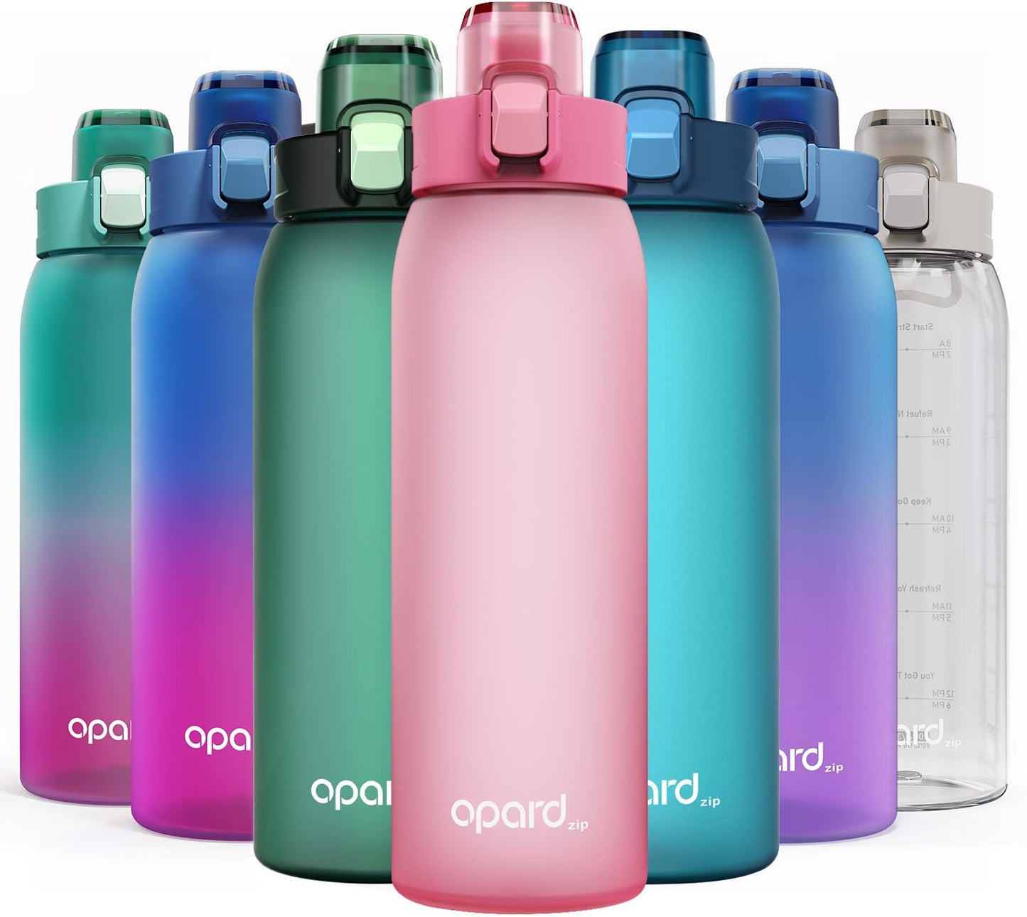 Botella agua Tritan sin BPA 30oz tapa flip reutilizable
