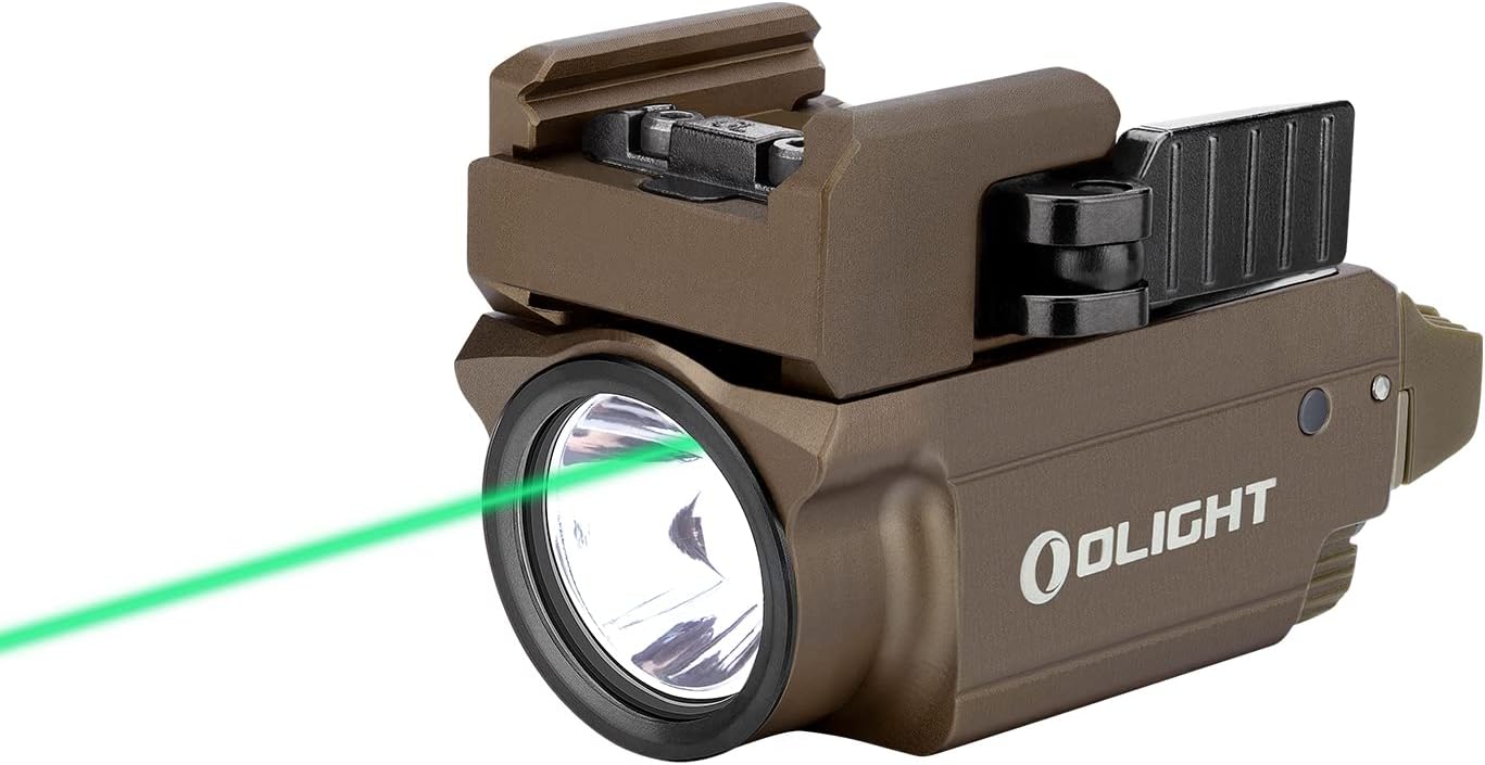 Linterna táctica USB magnética con riel para G19 G45 P320