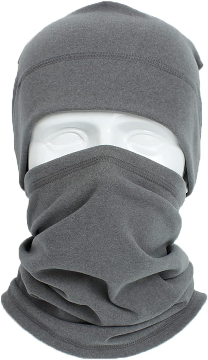 Conjunto gorro forro polar y calentador cuello