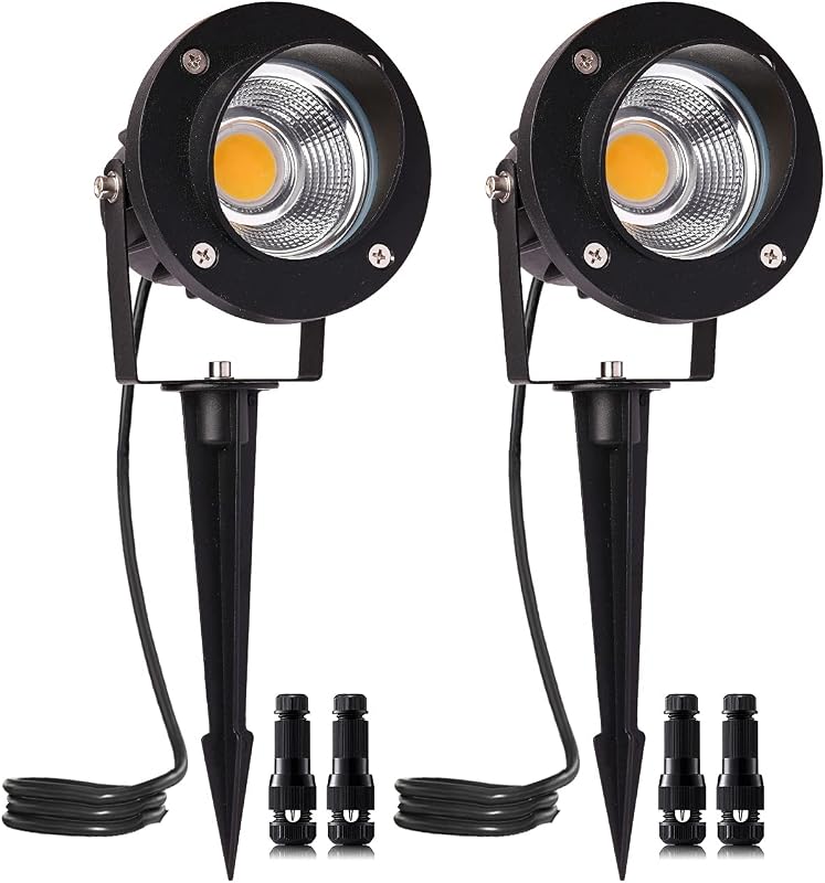 Luz paisaje LED 18W 12-24V impermeable con estaca pinchos