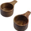 Cuchara medidora madera 2uds 1taza utensilios cocina