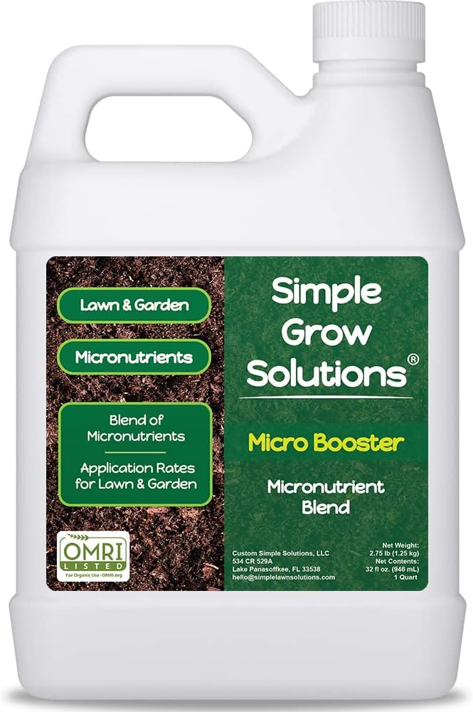 Fertilizante líquido para césped y plantas Simple Grow