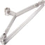 Perchas acero inox antirrobo para ropa hoteles y RV 10 Uds