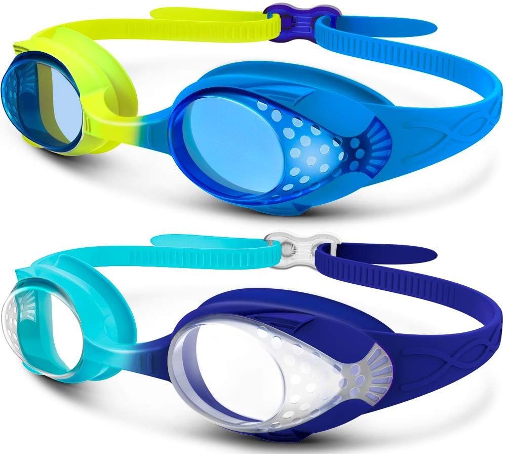 Gafas natación ajuste rápido niños 2uds