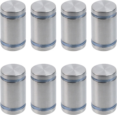 Soporte S de suspiro acero inox doble cabeza 8 pzas