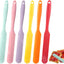 6 Pzas Espátulas Silicona Mini Raspador Mantequilla Mayonesa