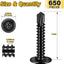650 Pzas Tornillos Autores. Negro Acero Inox 410