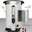 Cafetera comercial 12L acero inox 80 tazas doble pared