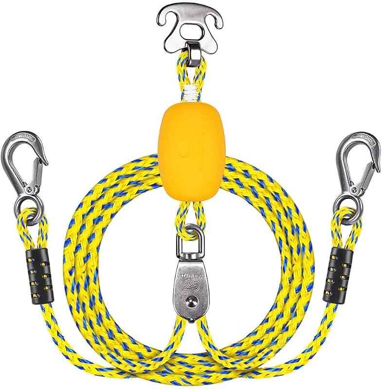 Cable remolque acero inox para embarcación deporte acuático