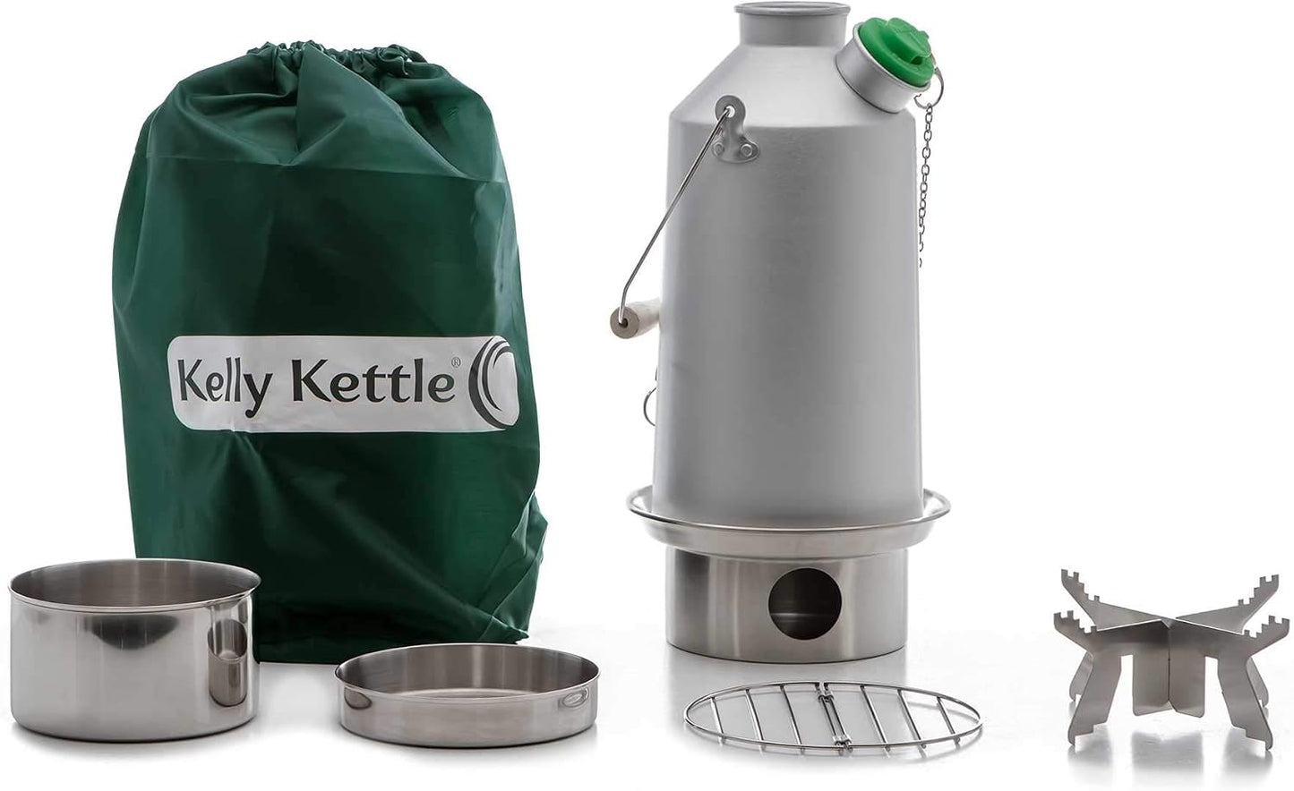 Hervidor campamento aluminio 54oz con silbato ultra rápido
