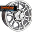 4 Pzas Tapas Rueda 4.25" para Camión Remolque RV SUV