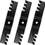 Cuchilla dentada cortacésped 48pulg Cub Cadet 3pulg 3 Pzas