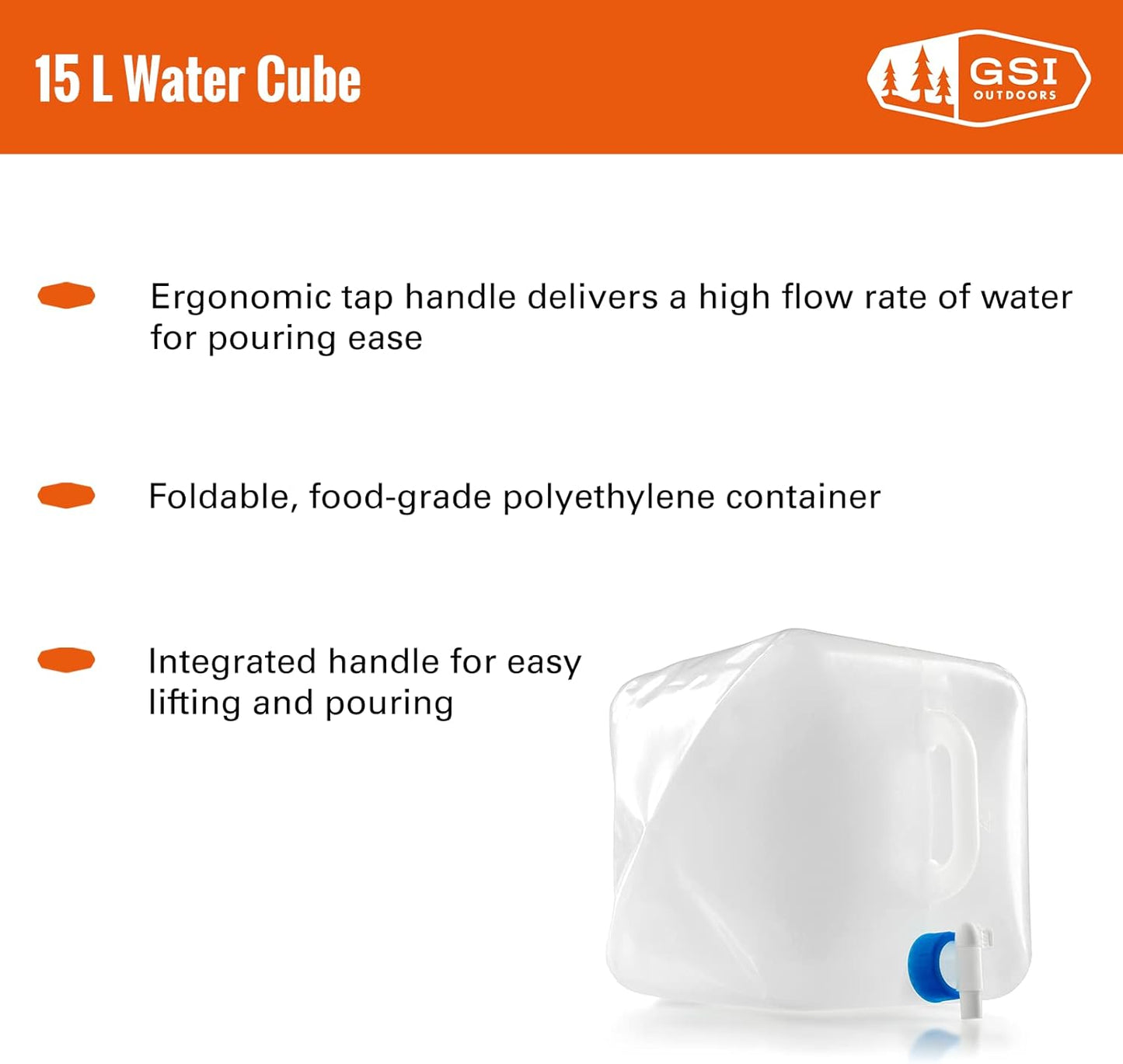 Cubo de Agua Plegable para Almacenamiento en Cocina y Hogar