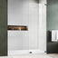 Puerta ducha vidrio fijo 30x78pulg 5/16pulg templado