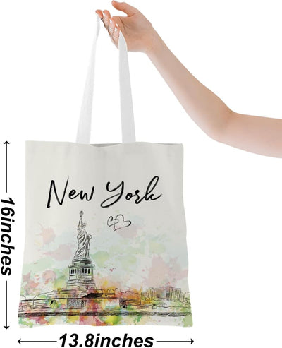 Bolsa de playa regalo recuerdo viaje Nueva York París