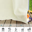 2 Cortinas impermeables para exteriores patio cenador