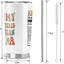 Vaso acero inox 20oz con tapa y popote