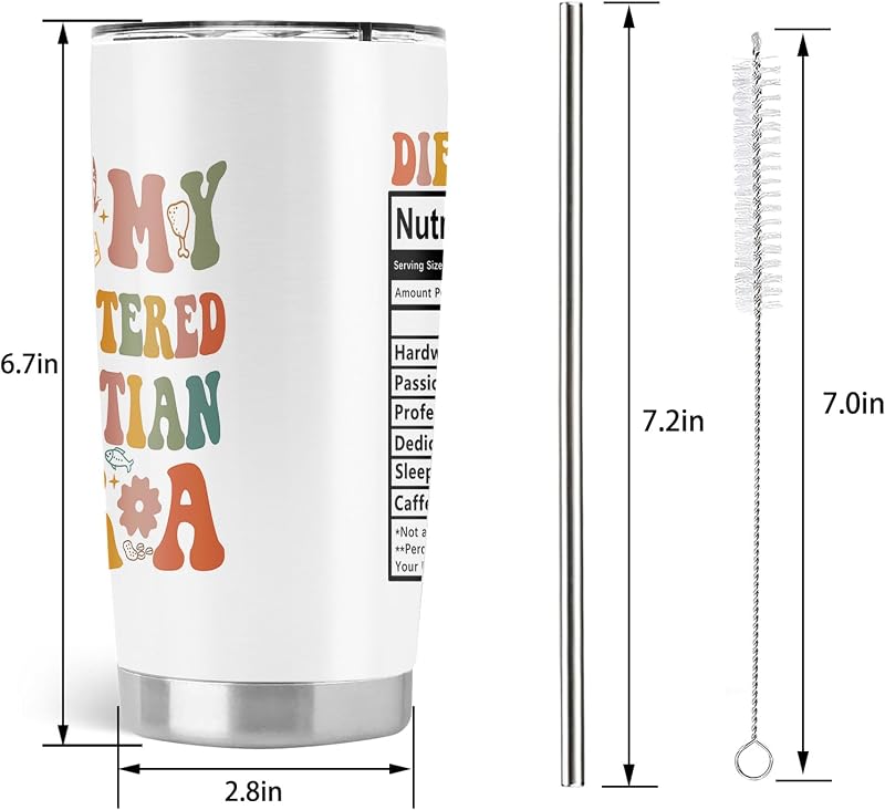 Vaso acero inox 20oz con tapa y popote