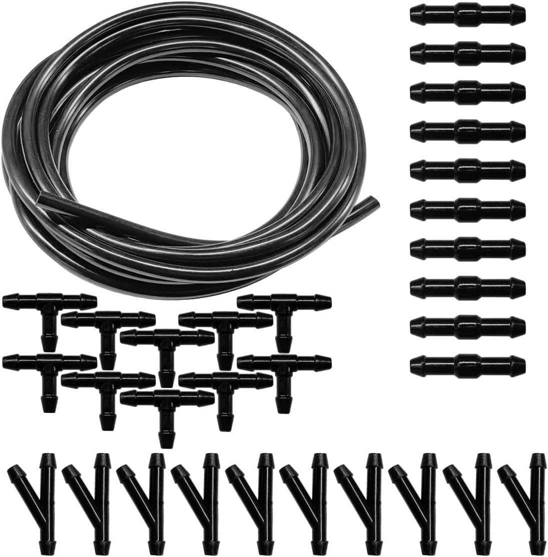 Kit manguera limpiaparabrisas universal 4m 13pies 30 conectores