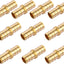 Acoplamiento PEX 1/2pulg latón sin plomo pack 10