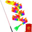 Cinta Streamer Dragon Spiral fibra vidrio 29.5pies arcoíris