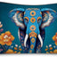 Bolsa maquillaje elefante étnico con cremallera regalo cumpleaños