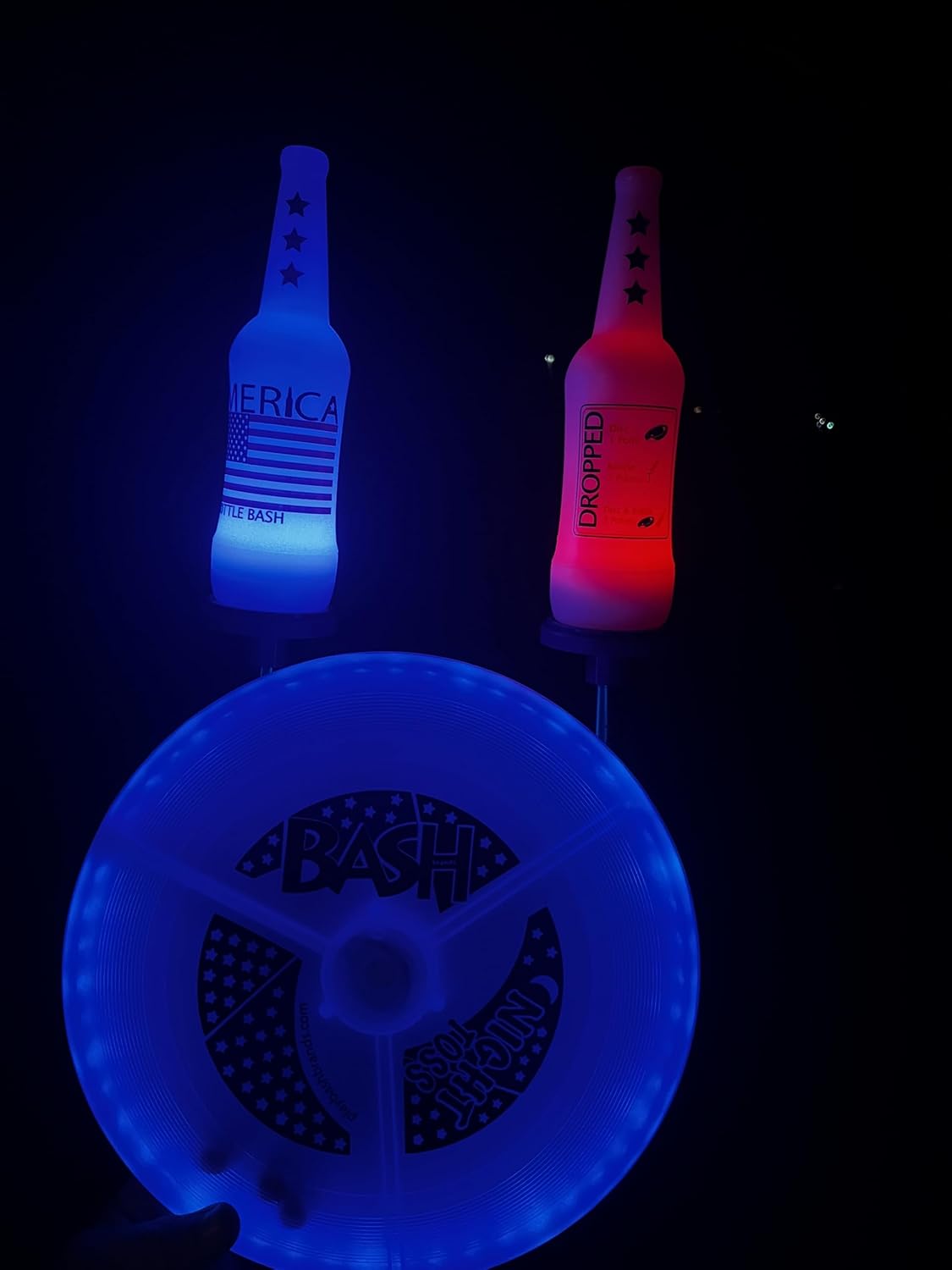 Set botellas inalámbricas Beersbee resistente color amarillo