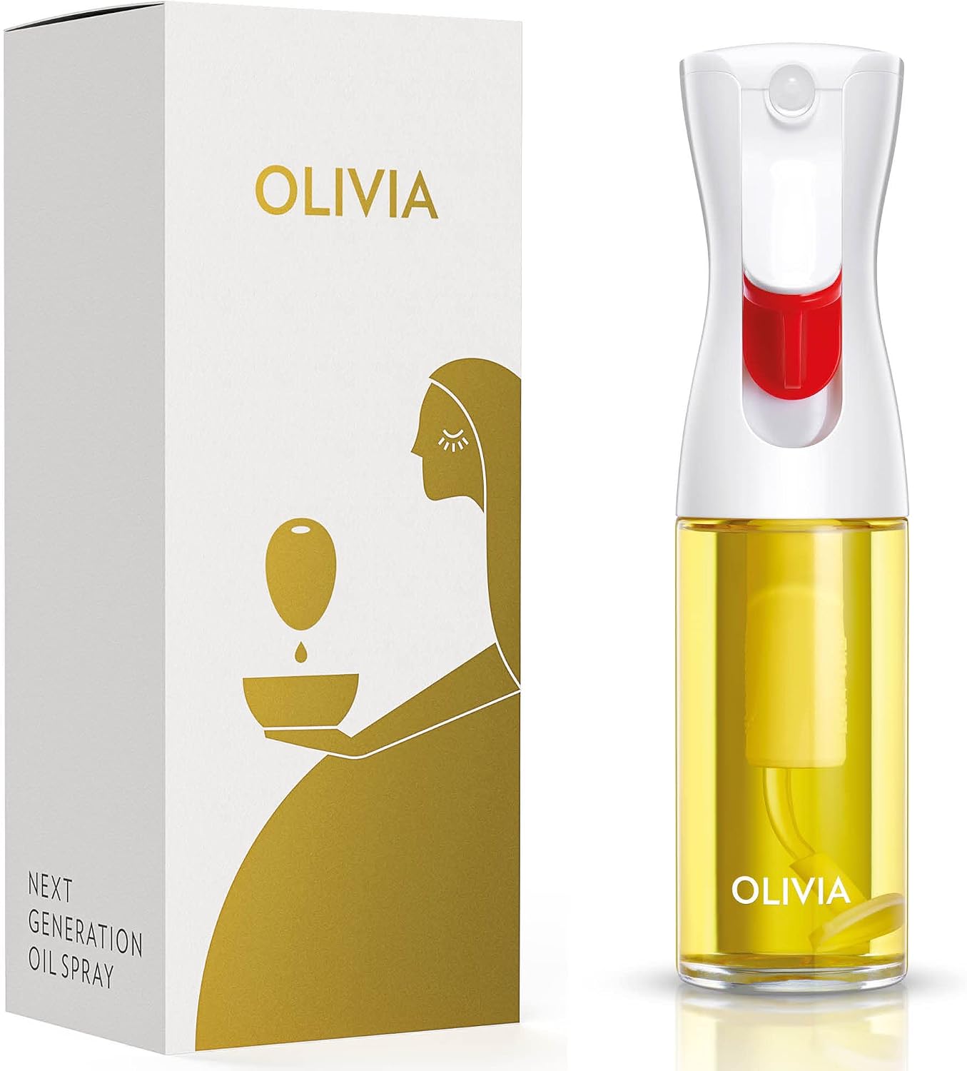 Pulverizador aceite vidrio control porciones cocina