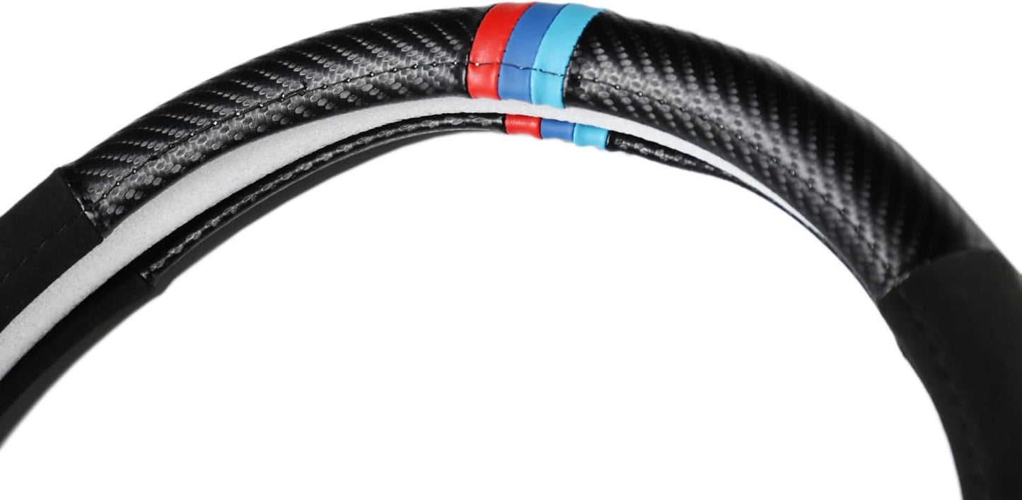 Funda volante fibra carbono antiderrap 14.5-15"