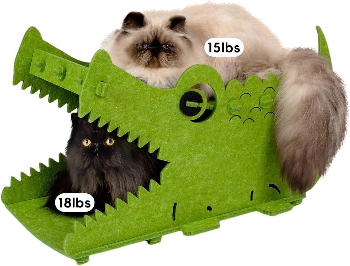Cueva para gatos percha fieltro rascador lavable