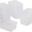 Cubo almacenamiento frontal transparente 20pzas