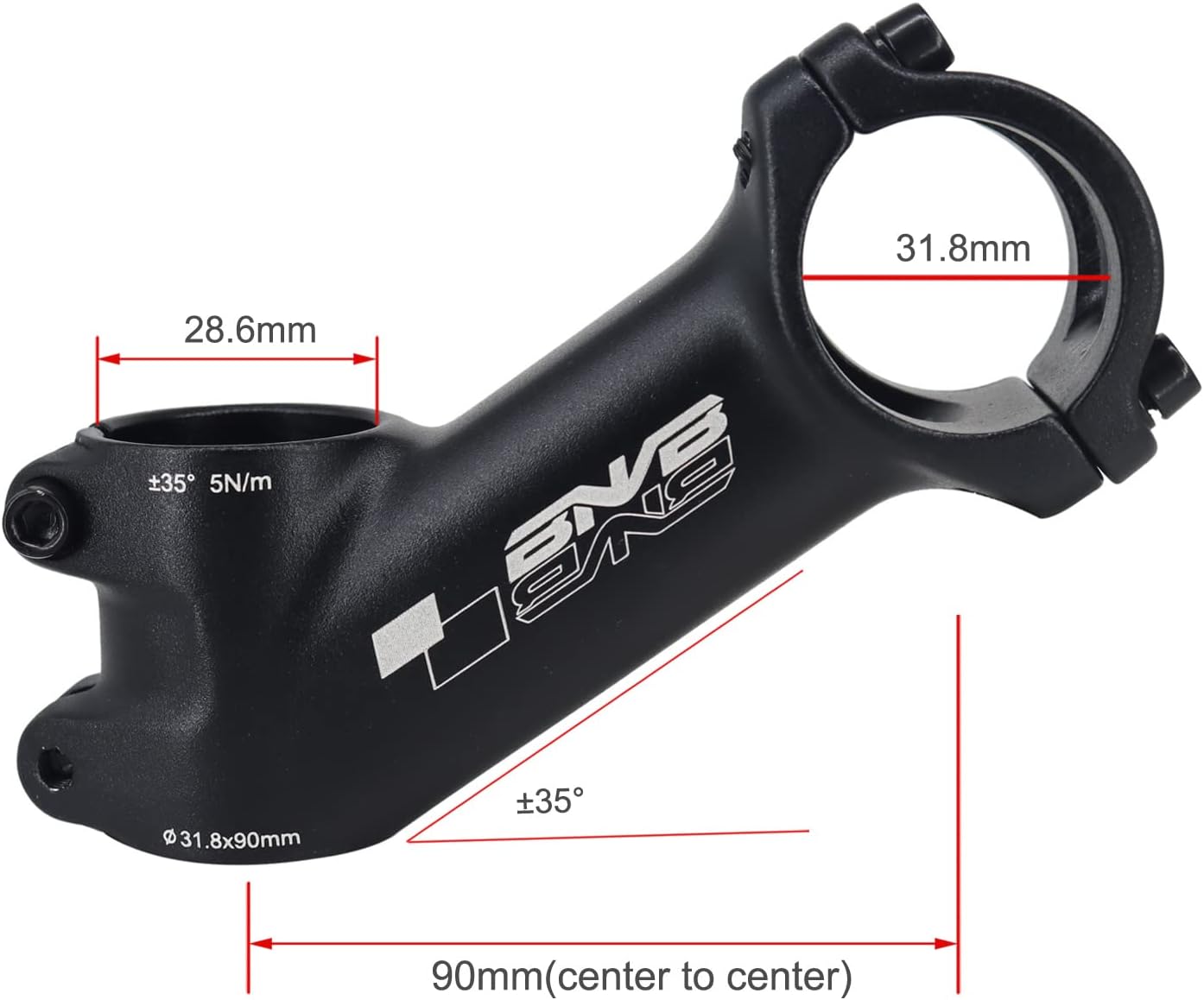 Vástago elevador bicicleta aluminio 1.25pulg