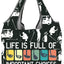Bolsa tote reutilizable para golf con tema de golf