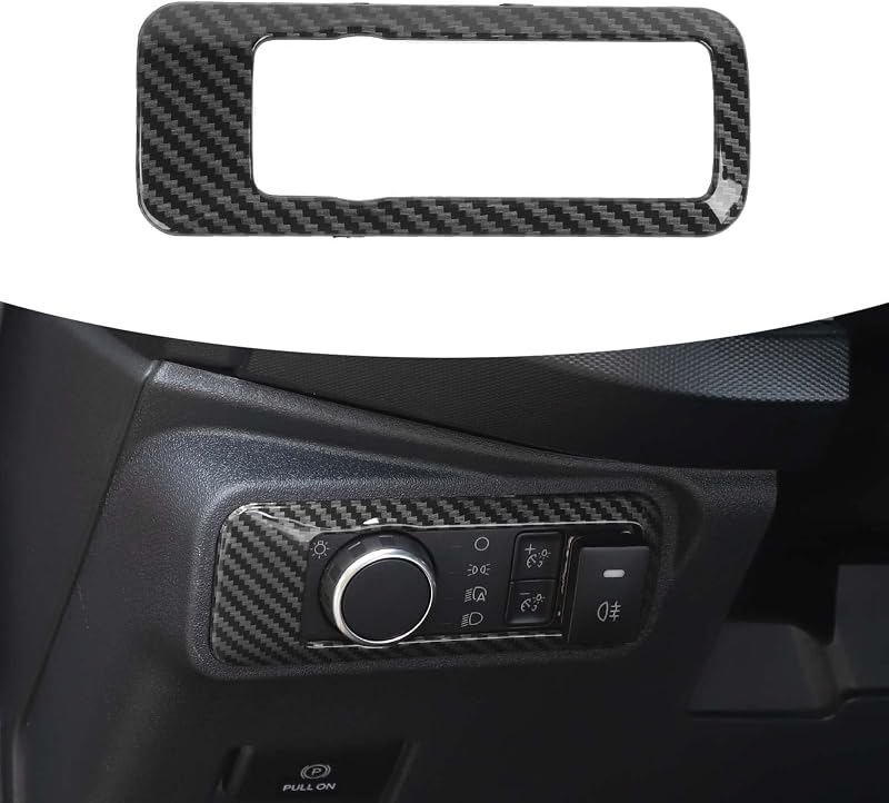 Cubierta botón faro Ford Bronco 21-25 fibra carbono