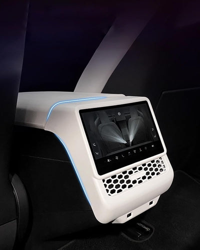 Cubierta ventilación fibra carbono Tesla Model Y