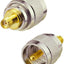 Adaptador coaxial SMA hembra a UHF macho PL259 2 Pzas