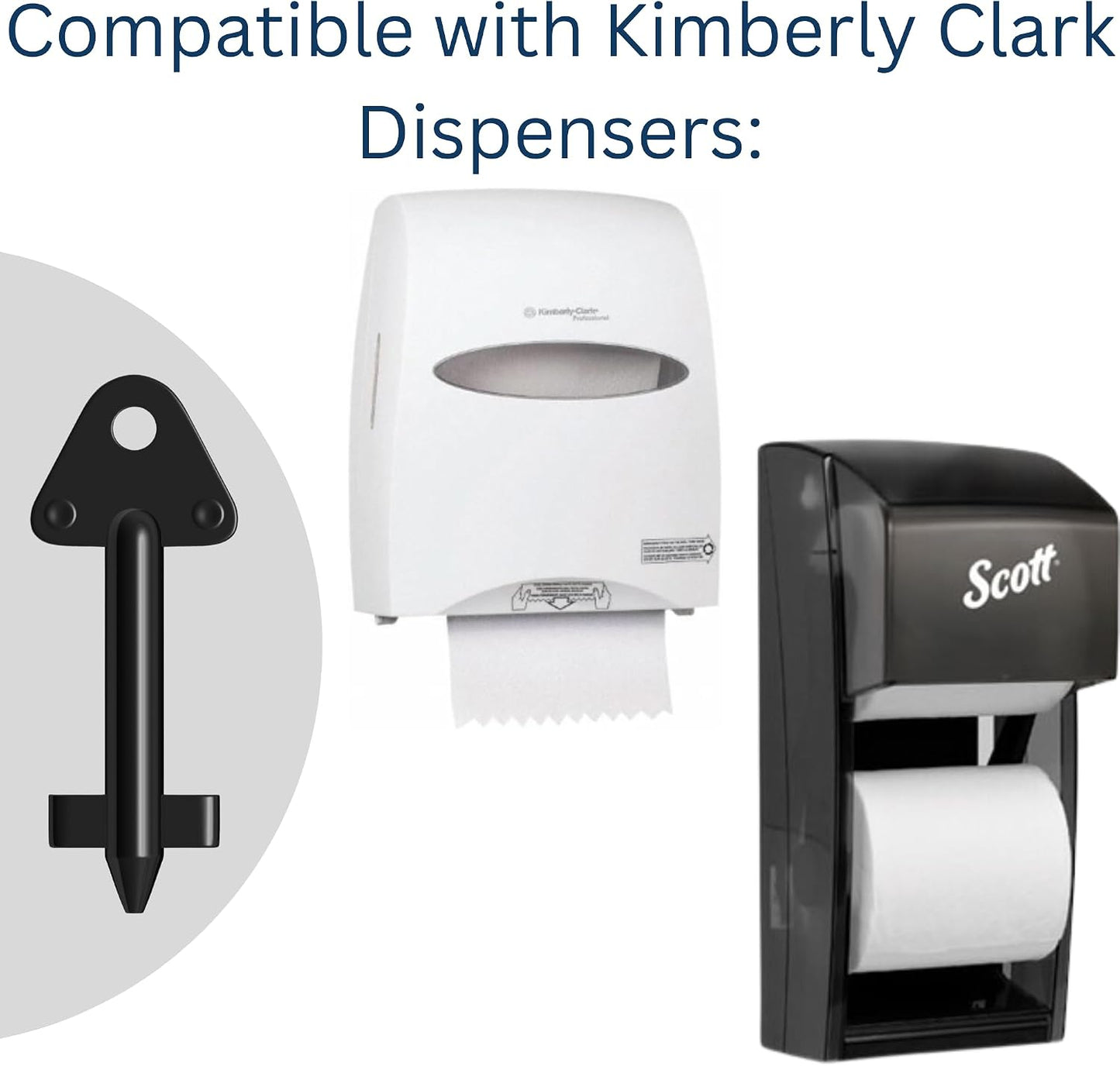 Llave dispensadora set 6 repuesto Kimberly Clark