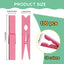 100 Pinzas Madera Colores Pastel para Ropa y Fotos